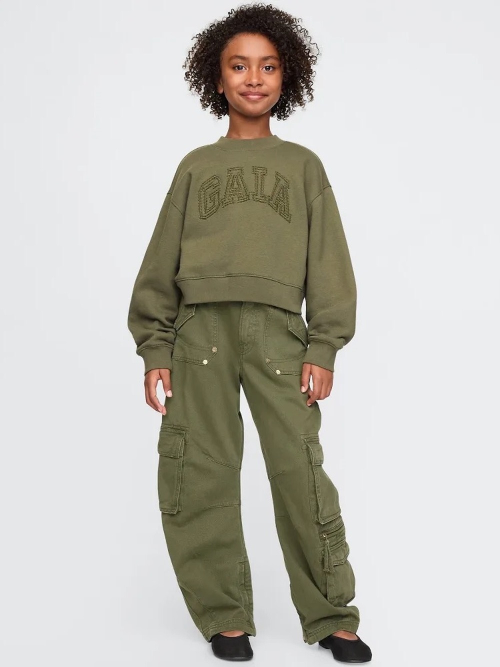GAP x Cult GAIA Kids Barrel Jeans size (8)